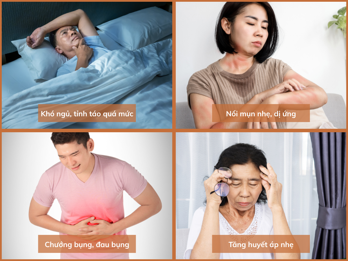 Hiện tượng khi dùng Ngọc Linh sâm